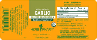 Garlic - 1 FL OZ (Herb Pharm)