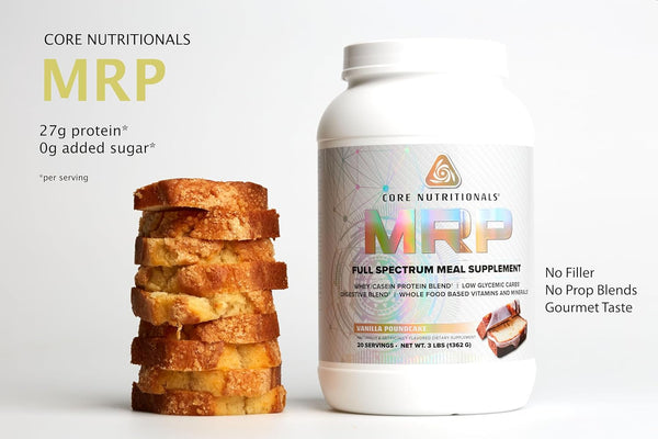 MRP Meal Supplements - 3 LBS Vanilla Pound Cake (Core Nutritionals)