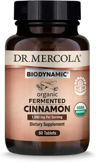 Biodynamic Organic Fermented Cinnamon 60 Tablets by Dr. Mercola