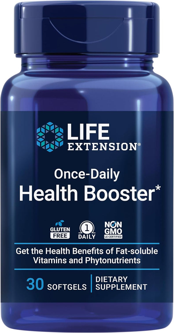 Once-Daily Health Booster 30 gels - Life Extension