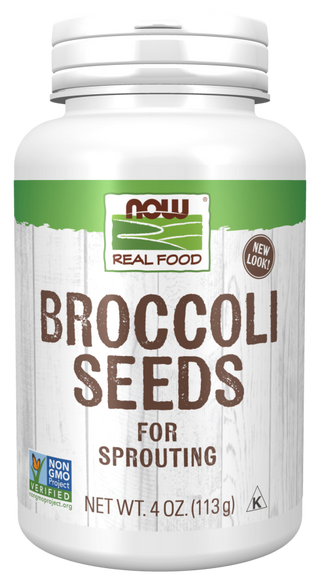 Broccoli Seeds Sprt 4 oz by Now Foods