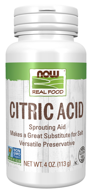 Citric Acid 4 oz by Now Foods