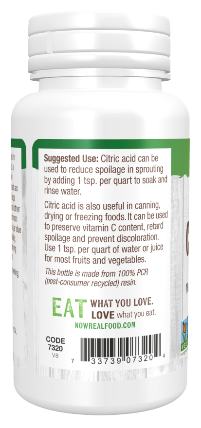 Citric Acid 1 lb by Now Foods