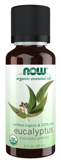 Organic Eucalyptus Oil 1 fl oz by Now Foods