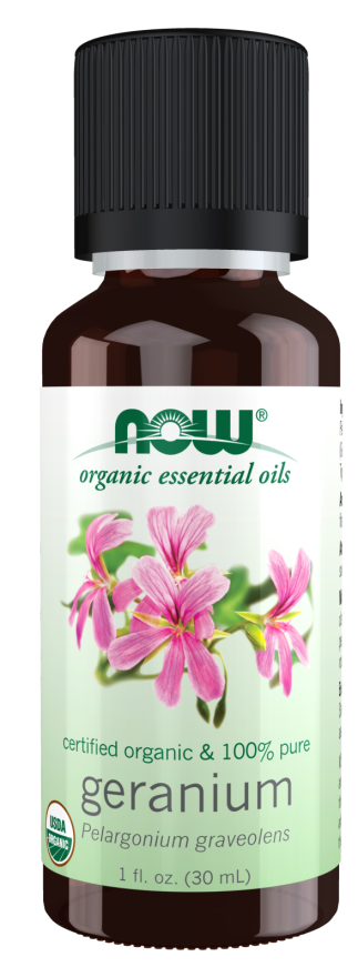 Organic Geranium Oil 1 fl oz by Now Foods