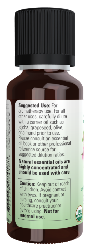 Organic Geranium Oil 1 fl oz by Now Foods