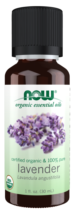 Lavender Oil Organic - 1 FL OZ (NOW Personal Care)