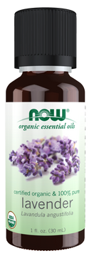 Lavender Oil Organic - 1 FL OZ (NOW Personal Care)