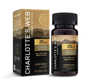 Charlotte's Web 60 Liquid Capsules 25 mg