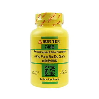 Sun Ten Schizonepeta & Siler Formula 748B - 100 Capsules