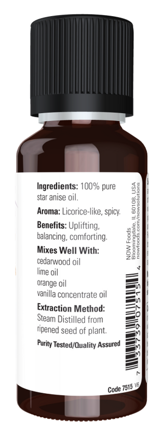 Anise Oil - 1 FL OZ (Now Foods)