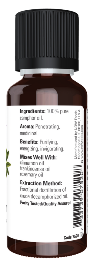 Camphor Oil 1 fl oz by Now Foods