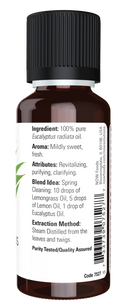 Eucalyptus Radiata Oil 1 fl oz by Now Foods