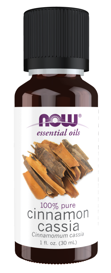 Cinnamon Cassia Oil 1 fl oz by Now Foods