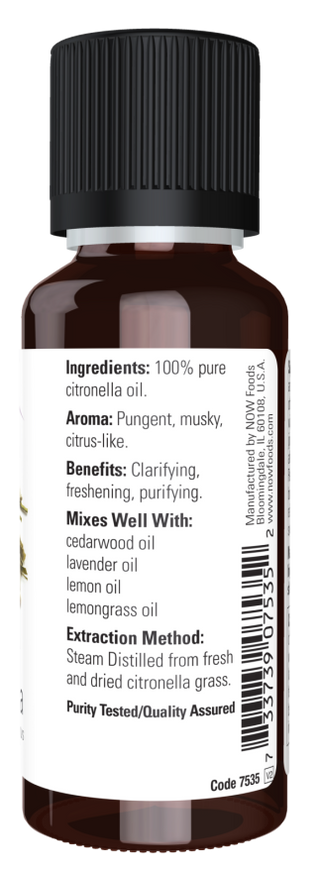 Citronella Oil 1 fl oz by Now Foods