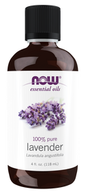 Lavender Oil 4 FL OZ (NOW Personal Care)