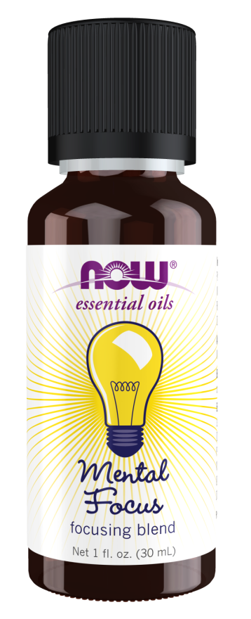 Mental Focus Oil Blend 1 fl oz by Now Foods