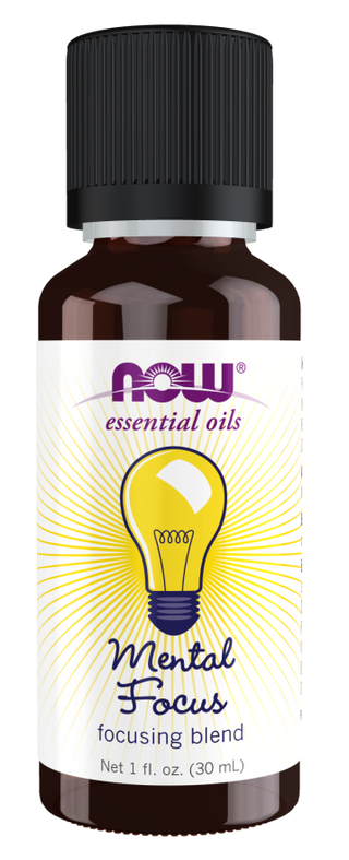 Mental Focus Oil Blend 1 fl oz by Now Foods