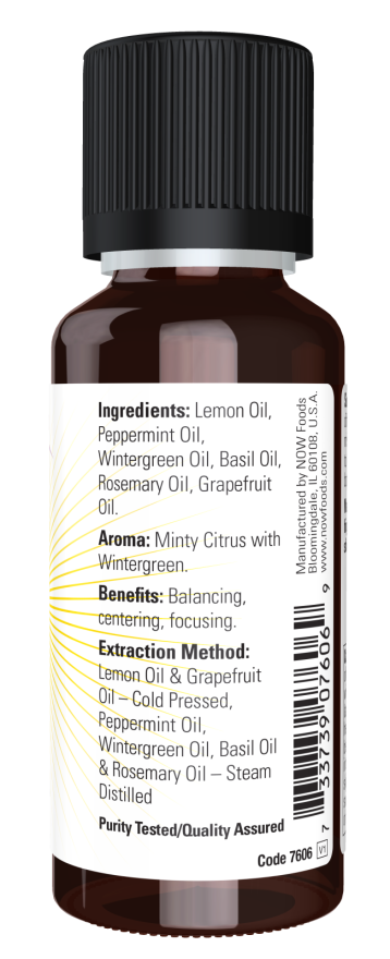 Mental Focus Oil Blend 1 fl oz by Now Foods