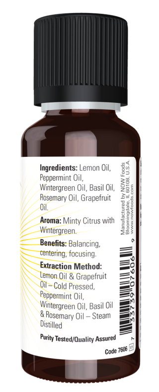 Mental Focus Oil Blend 1 fl oz by Now Foods