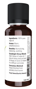 Sage Oil 1 fl oz by Now Foods