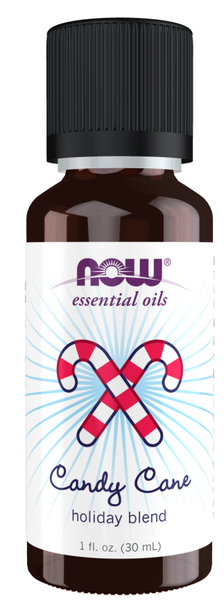 Candy Cane Oil Blend 1 fl oz by Now Foods