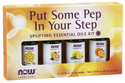 Put Some Pep In Your Step Uplifting Kit - 1 Kit (NOW Personal Care)