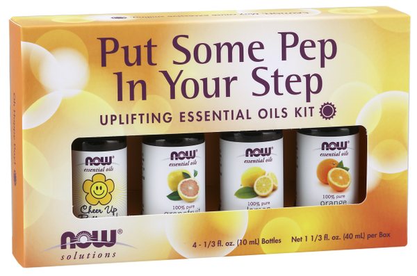 Put Some Pep In Your Step Uplifting Kit - 1 Kit (NOW Personal Care)