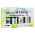 Seasonal Changes Balancing Essential Oils Kit by Now Foods