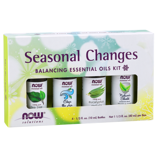 Seasonal Changes Balancing Essential Oils Kit by Now Foods