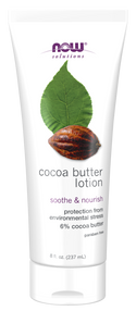 Cocoa Butter Lotion 8 fl oz by Now Foods