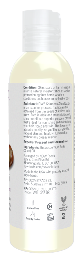 Shea Nut Oil 16 fl oz by Now Foods