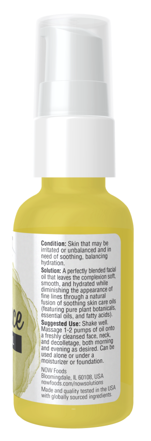 Balance Facial Oil - 1 FL OZ (Now Foods)