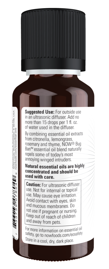 Bug Ban Essential Oil Blend 1 fl oz by Now Foods