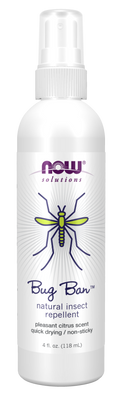 Bug Ban Spray 4 oz by Now Foods