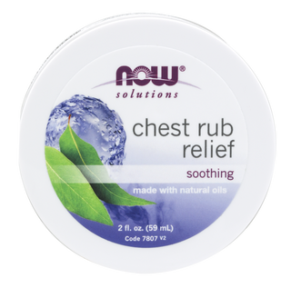 Chest Rub Relief 2 fl oz. by Now Foods