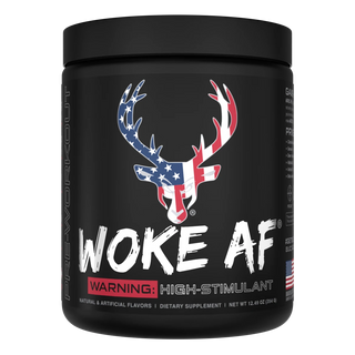 WOKE AF High- Stimulant Pre-workout - 12.49 OZ Rocket Pop (Bucked Up)