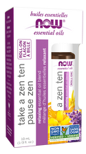 Take A Zen Ten Essential Oil Blend Roll-On 10 mL by Now Foods