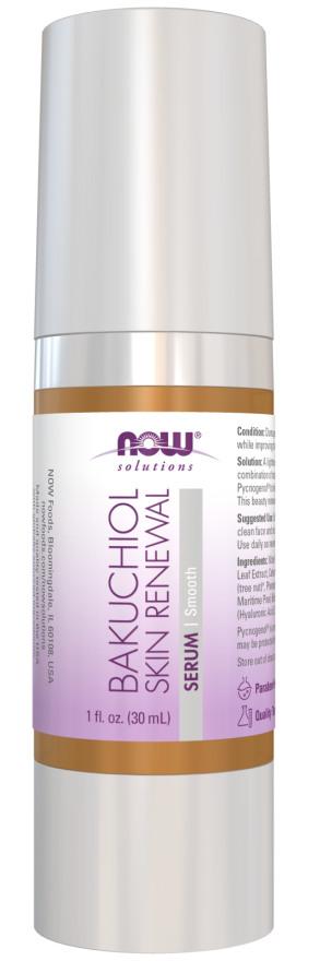 Bakuchiol Skin Renewal Serum - 1 FL OZ (Now Foods)