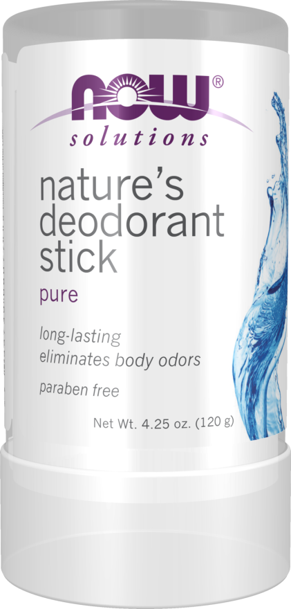 Nature's Deodorant Stick (Stone) 4.25 oz by Now Foods