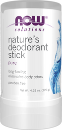 Nature's Deodorant Stick (Stone) 4.25 oz by Now Foods