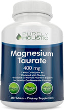 Magnesium Taurate +  180ct 400mg tablet by Kal