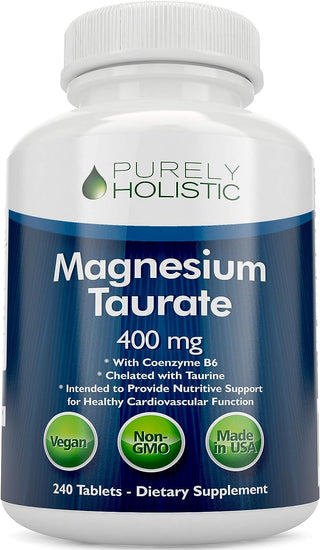 Magnesium Taurate +  90ct 400mg tablet by Kal