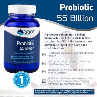 Probiotic 55 Billion - Trace Minerals Research