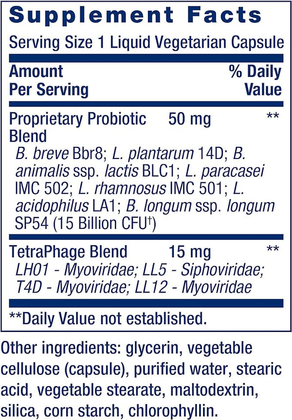 FLORASSIST GI with Phage Technology - Life Extension