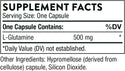 L-Glutamine - 90 Capsules (Thorne)