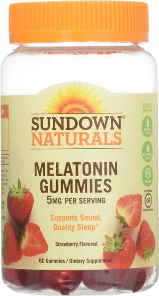 Melatonin  60ct  gummy Strawberry by Kal