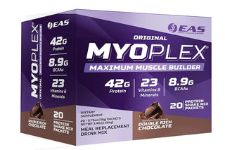 Myoplex Box  20 - 78g packets Double Rich Chocolate by EAS