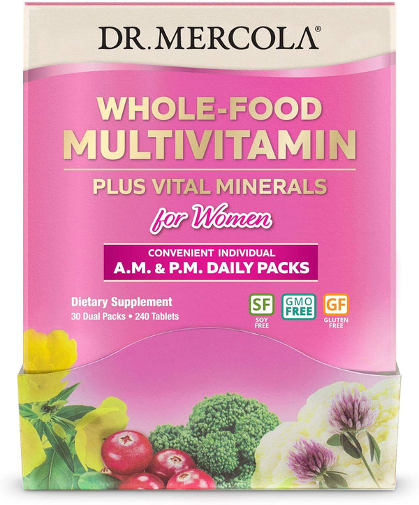 Whole Food Multivitamin for Women 240 Tablets by Dr. Mercola