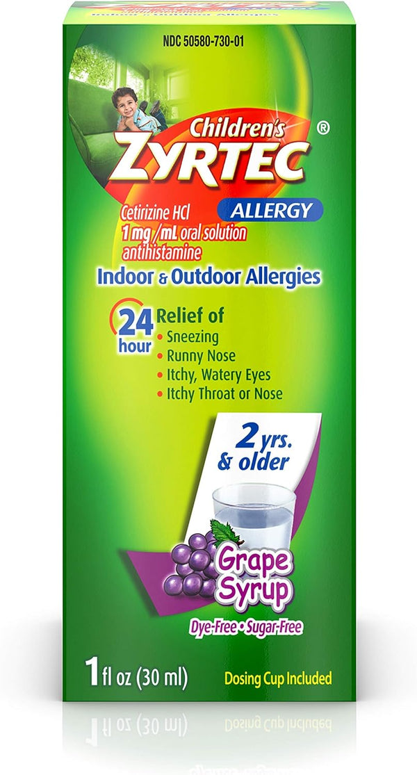 Children's Allergy  1oz  liquid Unflavored